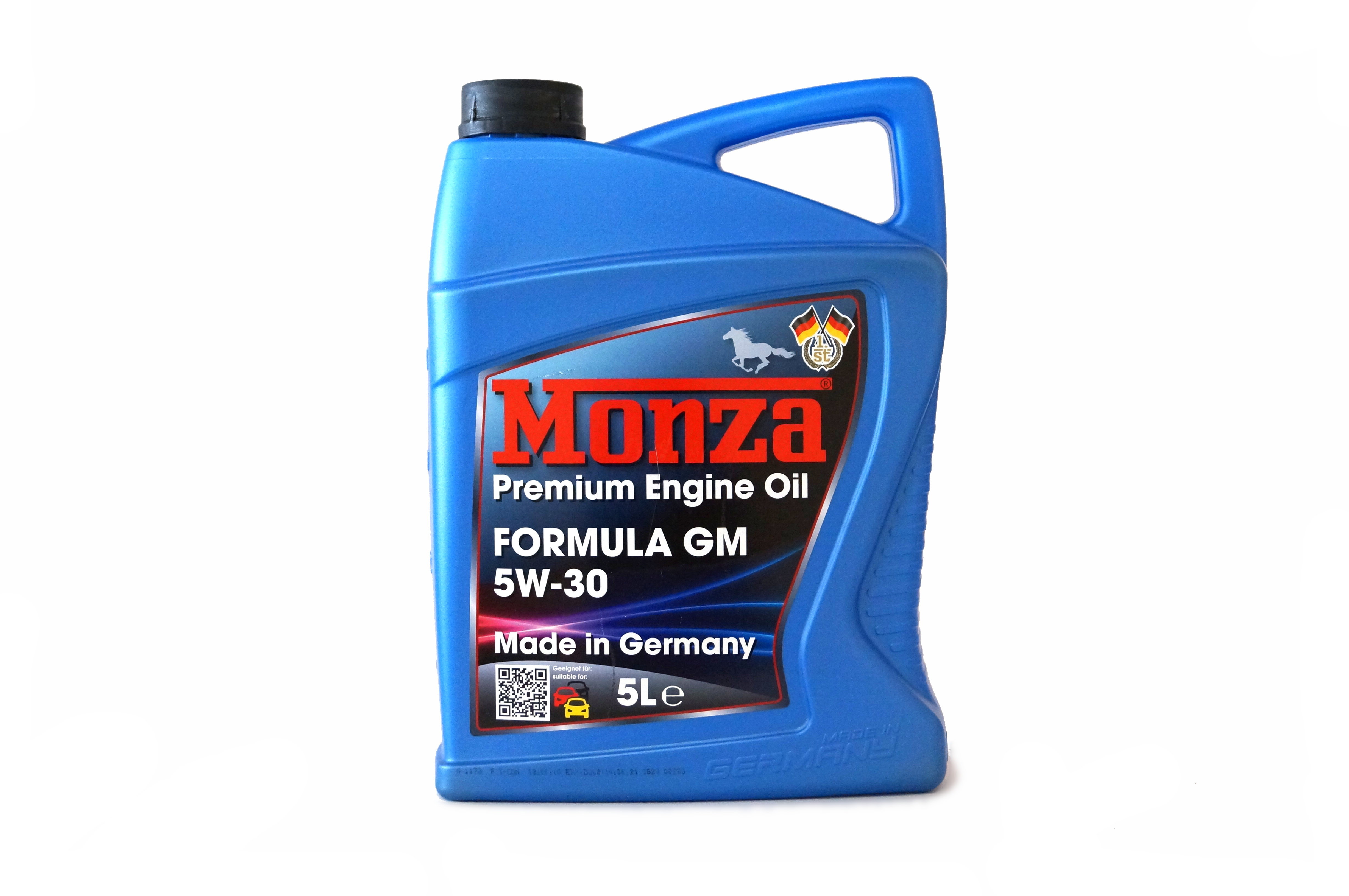 Масло моторное синтетическое - MONZA FORMULA GM 5W-30 5л